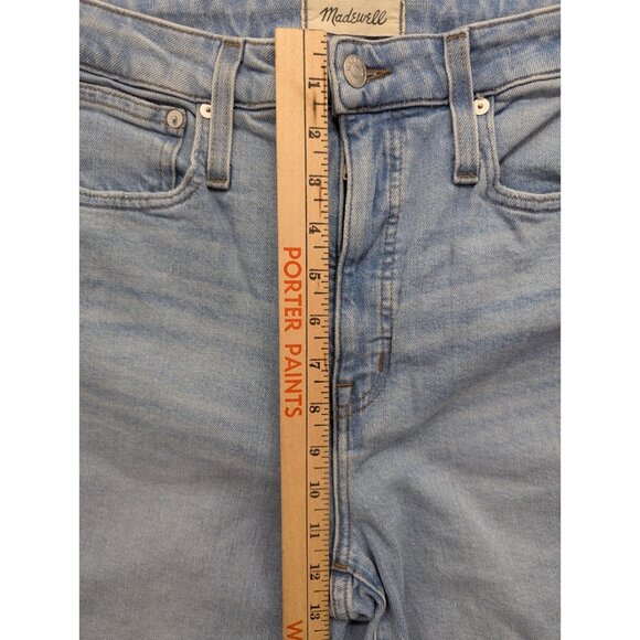 Madewell Jeans Womens SZ 28 Blue Curvy Perfect Vintage Straight Made in USA Y2K - Picture 9 of 16
